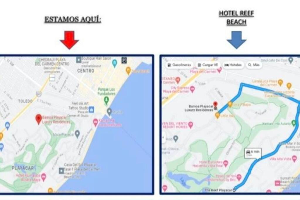 Apartamento Playacar, 2 Recamaras Ph, Bamoa Residencial